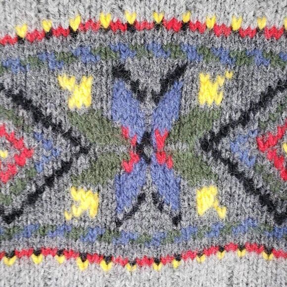 Eddie Bauer Sweater Wool Knit Crewneck Light Gray Men’s Size Large L - Picture 5 of 7